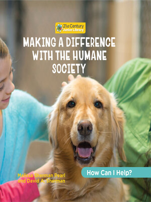 cover image of Making a Difference with the Humane Society